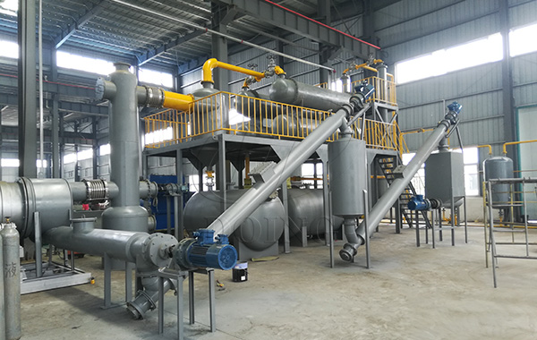 Tyre Pyrolysis Plant